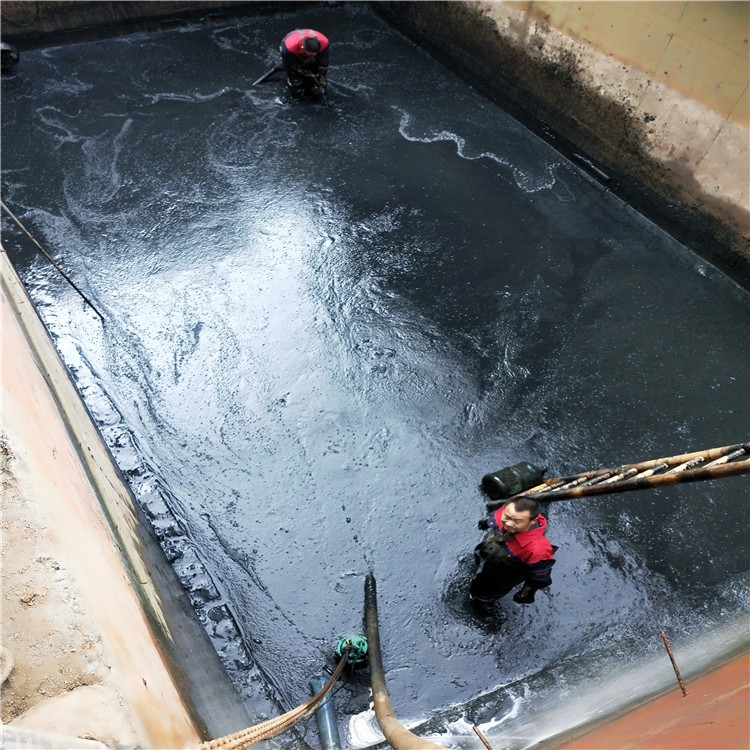 阜城废水池清理