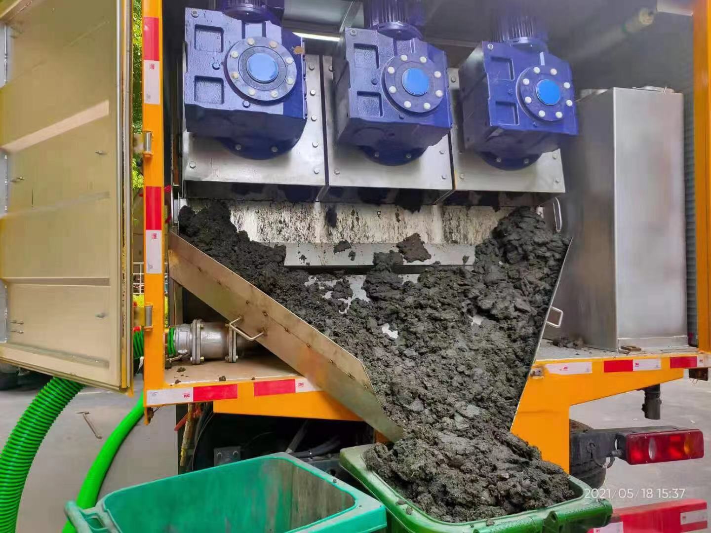 阜城化粪池清掏城市维护站-泥浆净化干湿分离处理